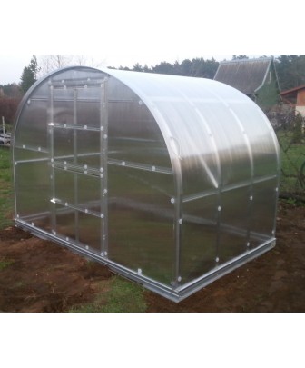 MOD. ARTIC (LARGH. 3 CON TELAIO BASE) - SERRA POLICARBONATO - 1 2