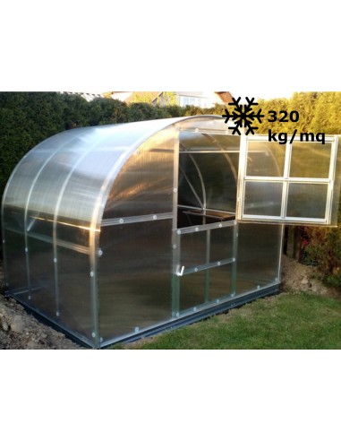 MOD. ARTIC (LARGH. 3 CON TELAIO BASE) - SERRA POLICARBONATO - 1