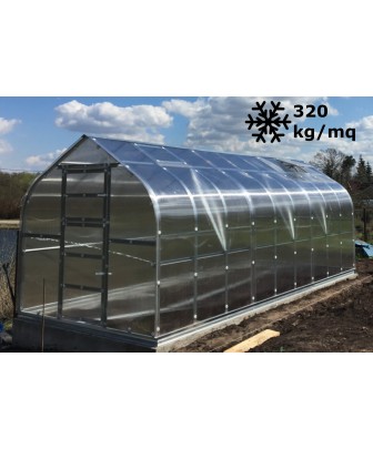 MOD. GOCCIA (LARGH. 2.5 CON TELAIO BASE) - SERRA POLICARBONATO - 1